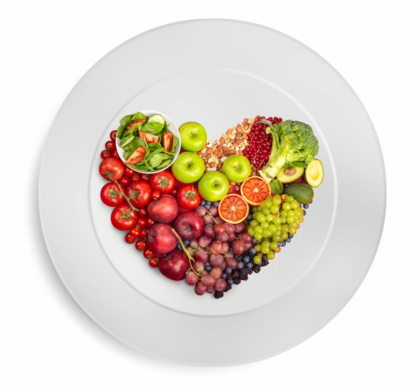 healthy-food-in-heart-shape-S94XN6X